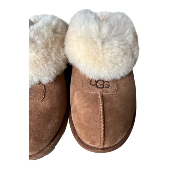 UGG Tan Slippers - Picture 2 of 4